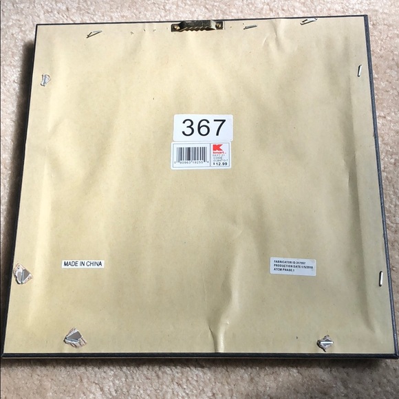 Square Framed Flower - Picture 2 of 4